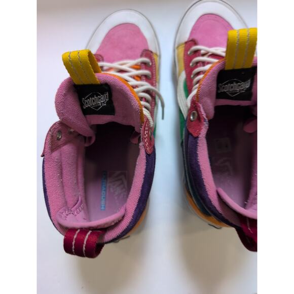 Vans Rainbow Hi Tops Men\'s Size 11 all-weather water-resist Scotchgard main image 5